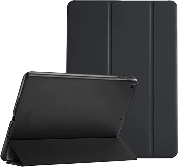 FlipCase for iPad 9.7 Inch Case 6th/5th Gen 2017-18 Stand Case with Translucent Frosted Back Smart Cover with Pen Holder - image 2