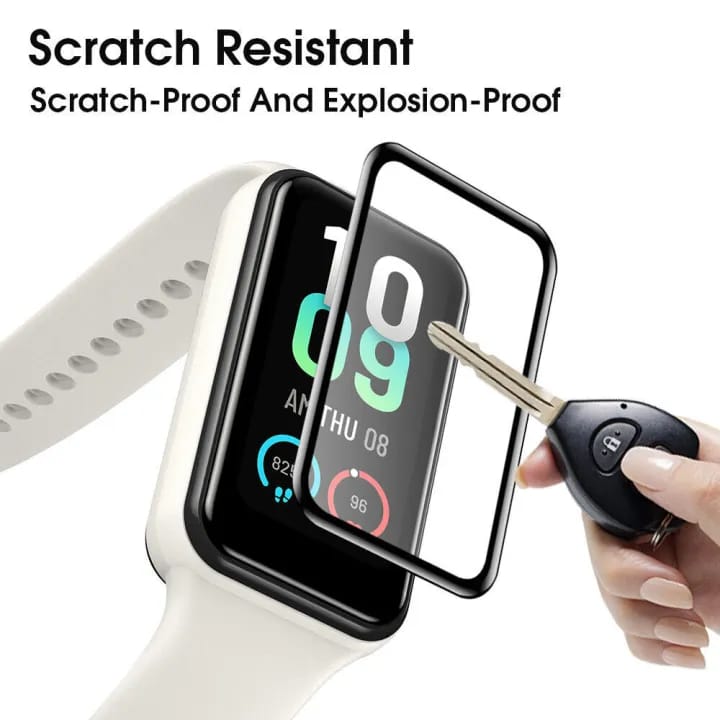 For Amazfit Band 7 5 Fitness Smart Watch PMMA 3D Full Cover Screen Protector - image 4