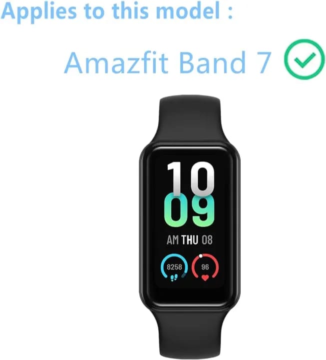 For Amazfit Band 7 5 Fitness Smart Watch PMMA 3D Full Cover Screen Protector - image 3
