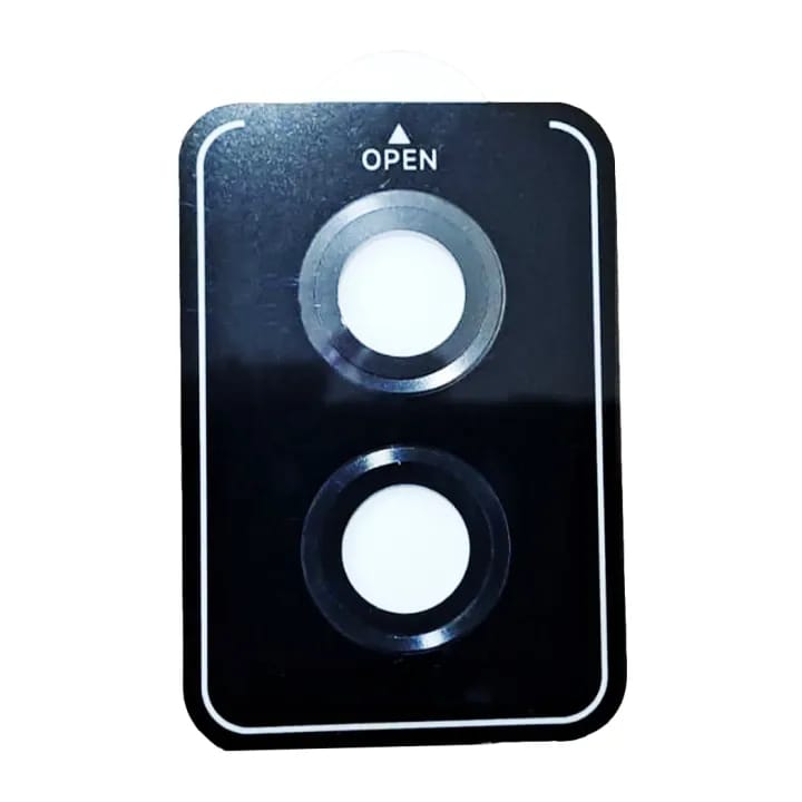 Camera Ring for Redmi Note 13 Pro 4G - Lens Protector Individual Metal Ring Lens Cover - Black - image 1