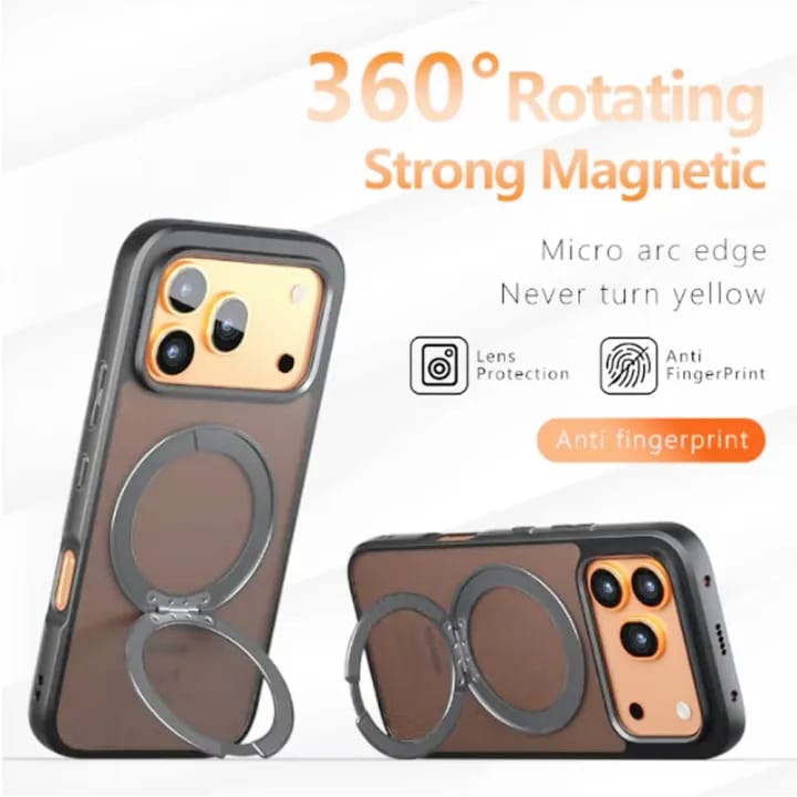Case for HONOR 600 / Pro 5G 2026 - Magsafe Acrylic Matte Shockproof Skin Friendly Feel Full Cover, Drop-proof - image 1