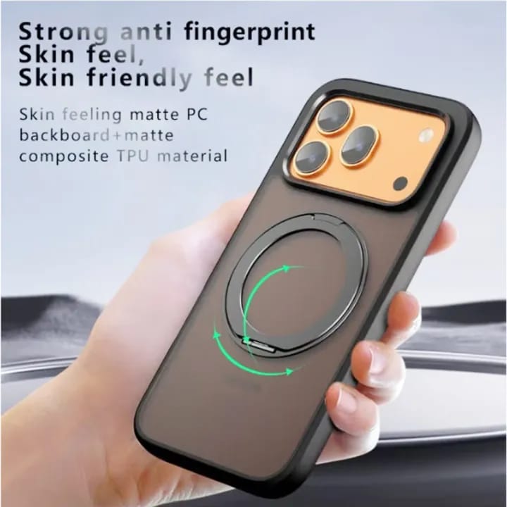 Case for HONOR 600 / Pro 5G 2026 - Magsafe Acrylic Matte Shockproof Skin Friendly Feel Full Cover, Drop-proof - image 5