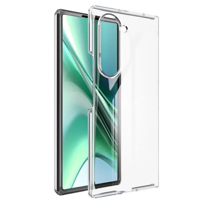 Case for Samsung Galaxy Z Fold 4 5G - Transparent Cristal Hard Shell Cover - Non-Yellowing Fold4 - image 3