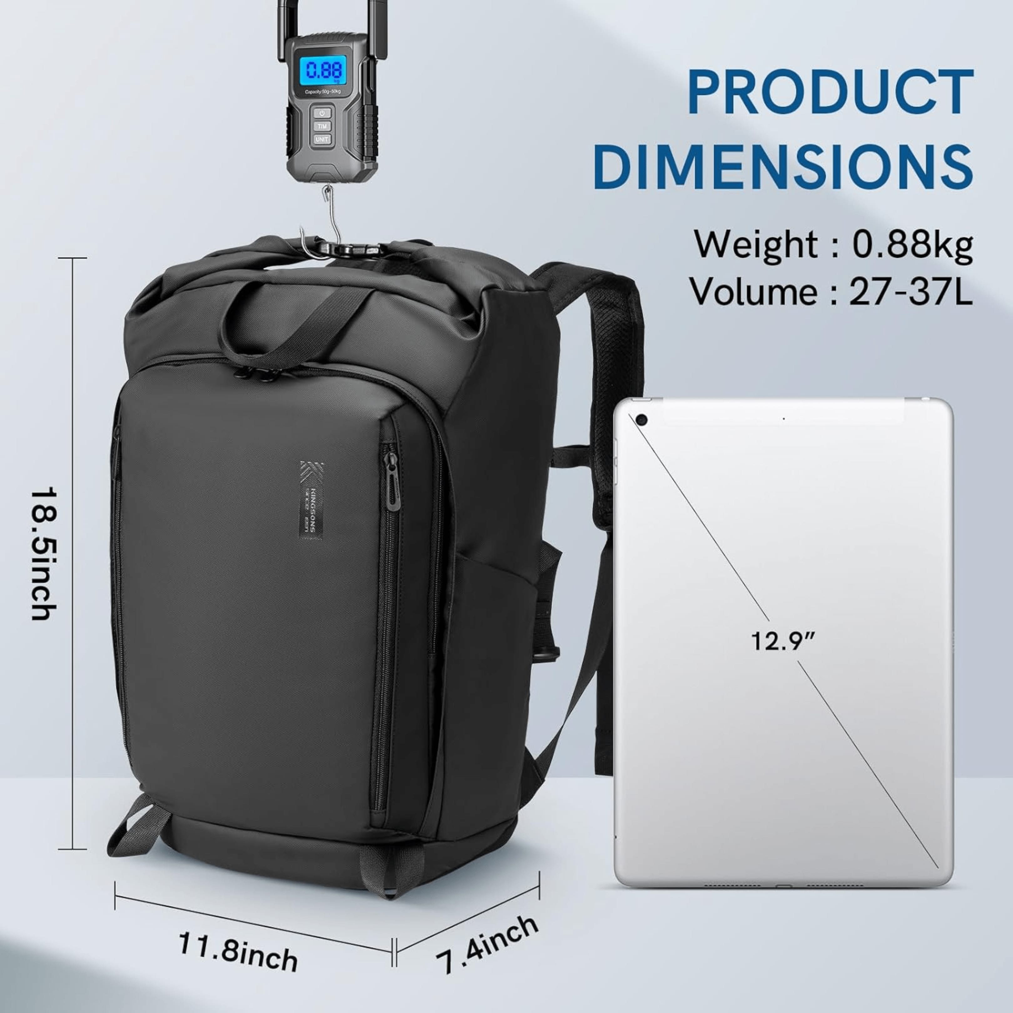 KINGSONS ROLL-TOP BACKPACK - image 4