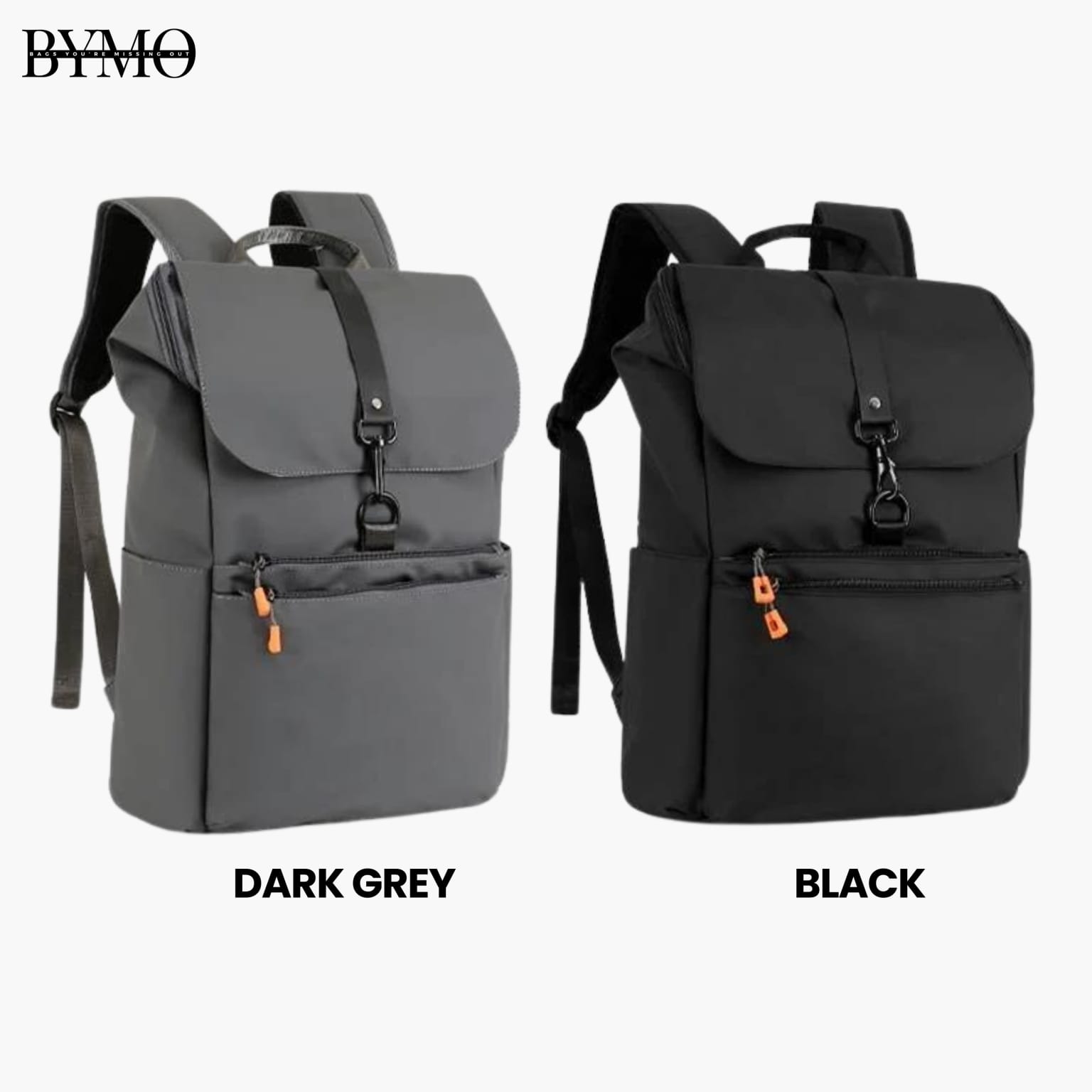 BYMO - Zipper Lock-Top Backpack - image 2