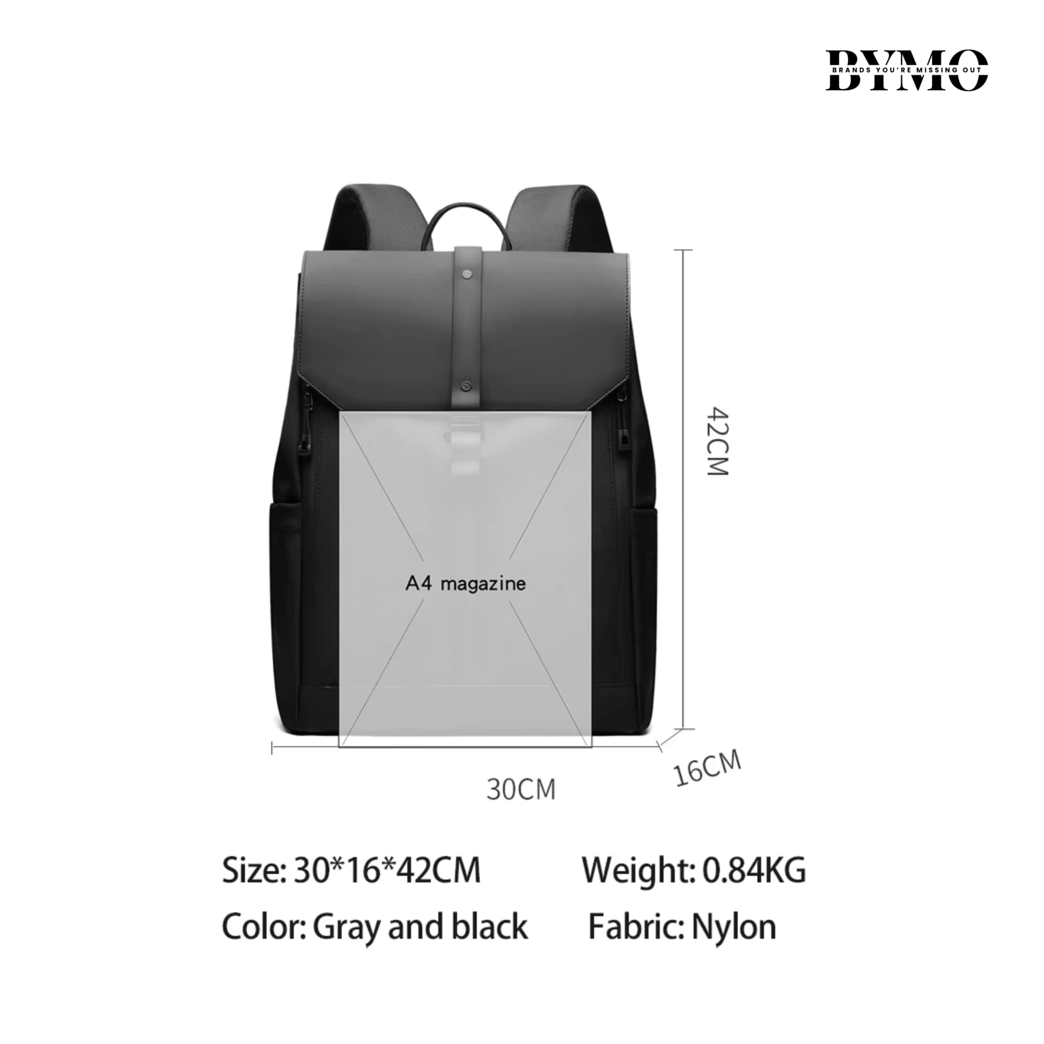 BYMO Hook-Lock Backpack - image 3