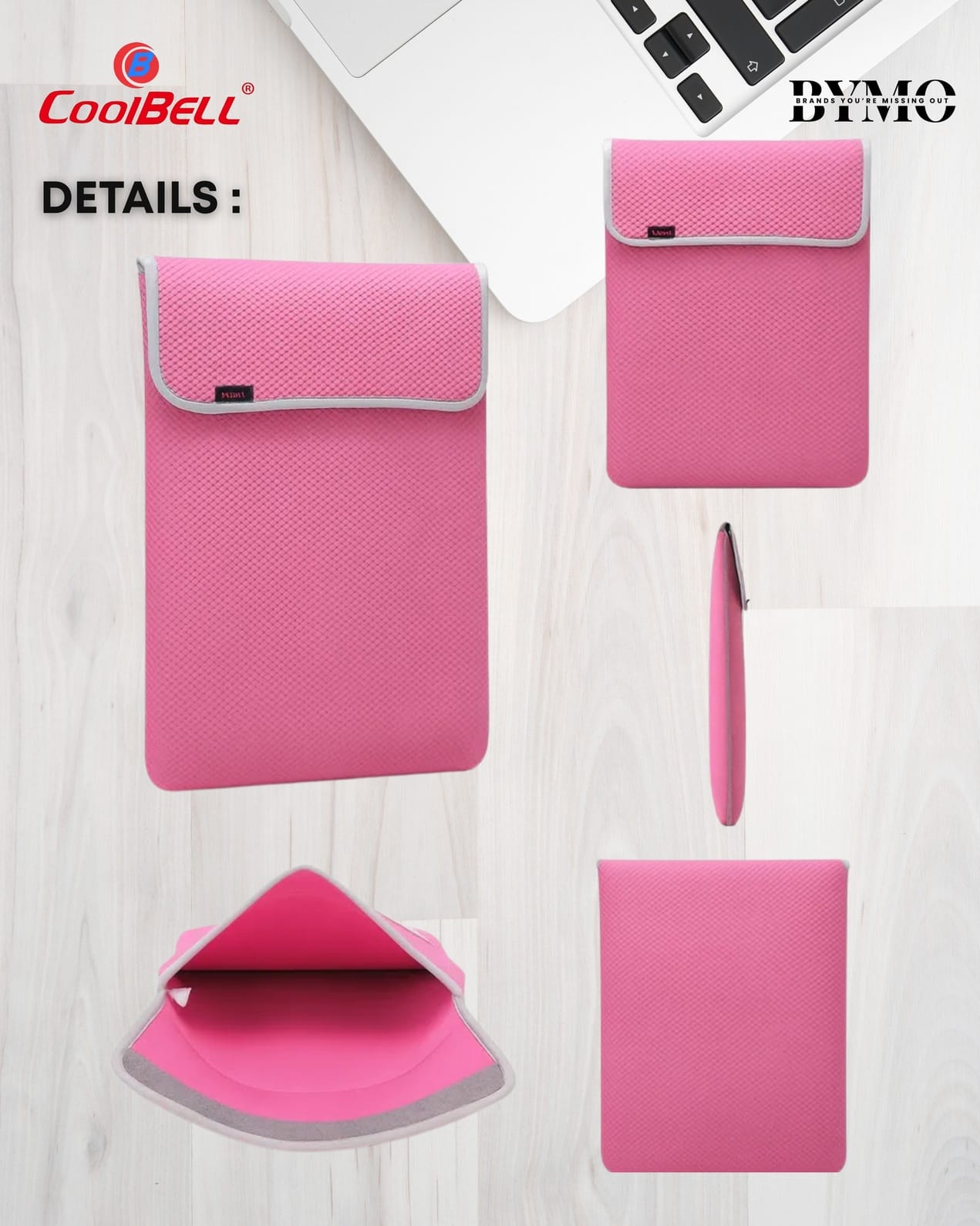 UPTO 13 Inch LAPTOP SLEEVE ( Cover ) - image 5