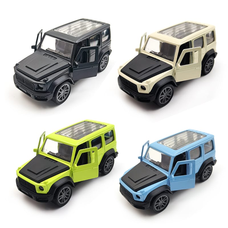 Alloy Pull-Back Off-Road Car 1:43 Scale – Realistic Simulation Model Toy With Openable Doors | D.M. Traders - image 1