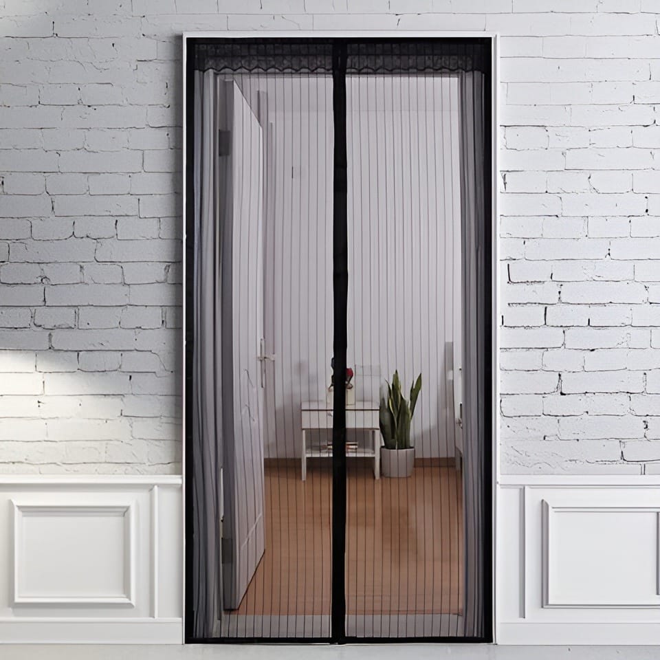 Hand Free Magic Mesh Anti-Mosquito Screen Door Curtain - image 4