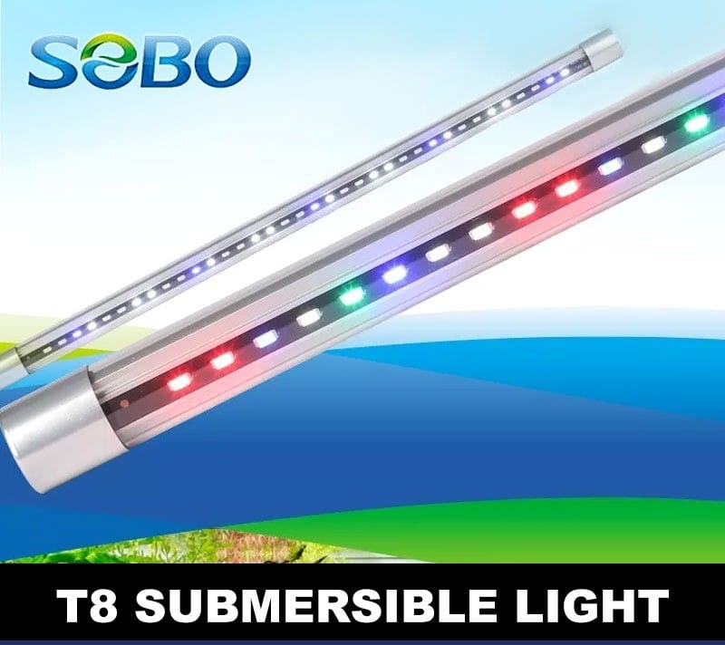 SOBO T8 LED Submersible Light For Aquarium 12 Watts 120D 38" Juwel Aquarium - image 2