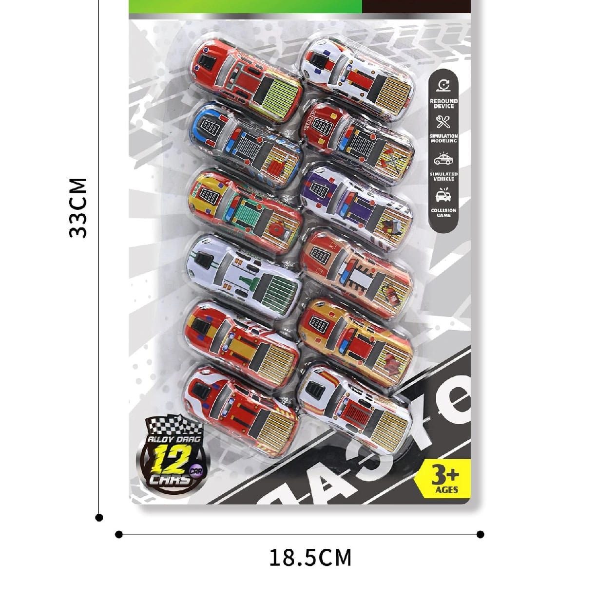 12 Pcs Alloy Car Elite Super Car – Die-Cast Motor City Racer Toy For Kids & Collectors - image 4