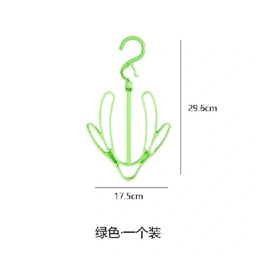 Creative Windproof Double Hook Shoe Drying Rack – Multi-Purpose Hanging Shoe Hanger For Balcony, Bathroom & Laundry - image 5
