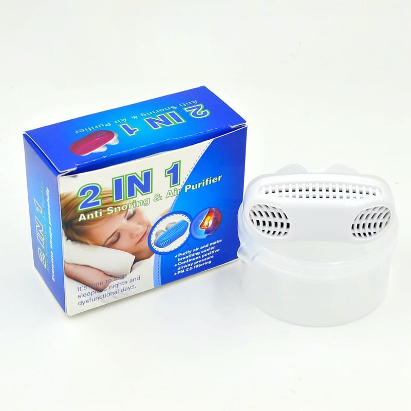 2 In 1 Anti Snoring & Air Purifier Nose Clip - image 4