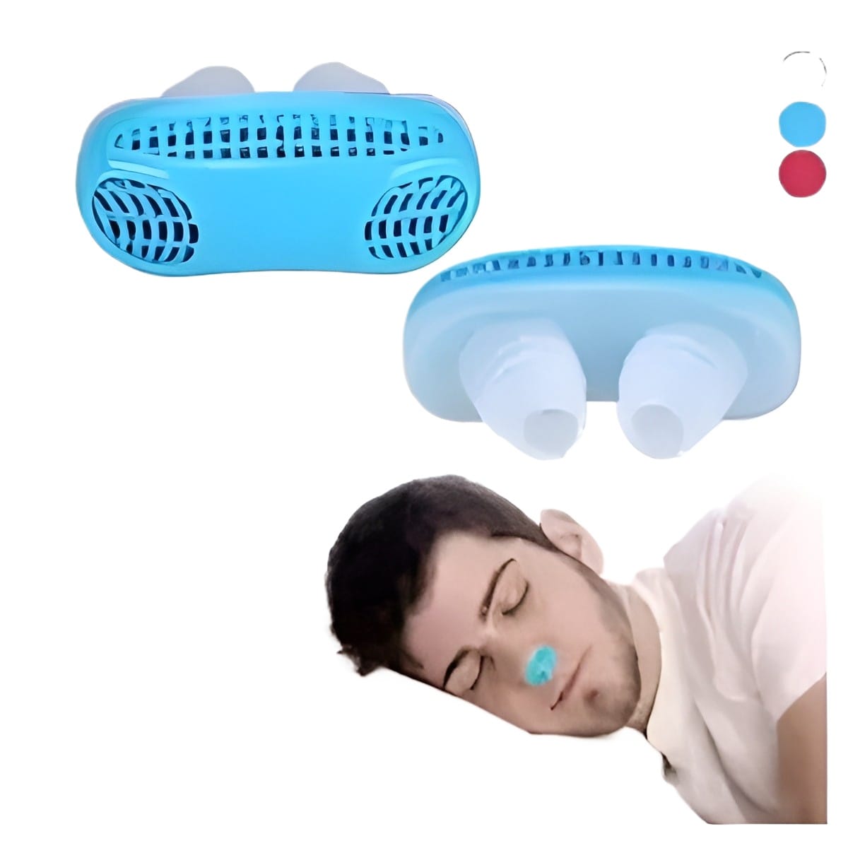 2 In 1 Anti Snoring & Air Purifier Nose Clip - image 5