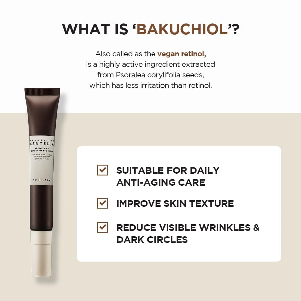SKIN1004 Madagascar Centella Probio-Cica Bakuchiol Eye Cream 0.68 Fl.Oz (20ml) - image 3