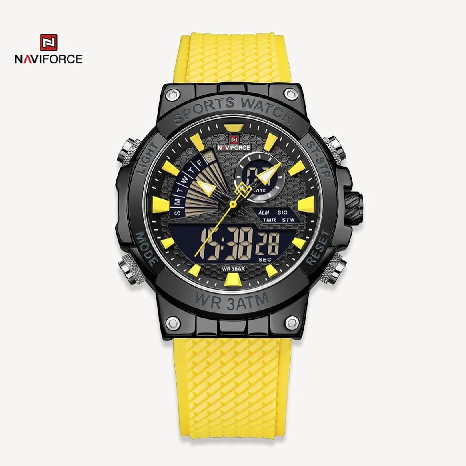 NaviForce Watch NF9219-Yellow - image 1