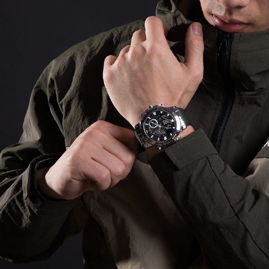 NaviForce Watch NF9219-Black/Silver - image 2