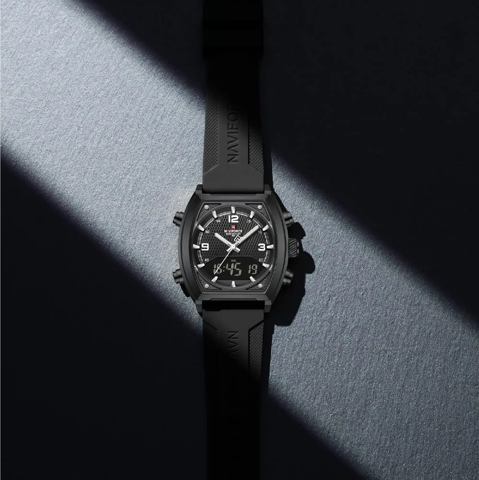 NaviForce NF9242 Black/White: The Ultimate Racing-Inspired Men’S Watch - image 5