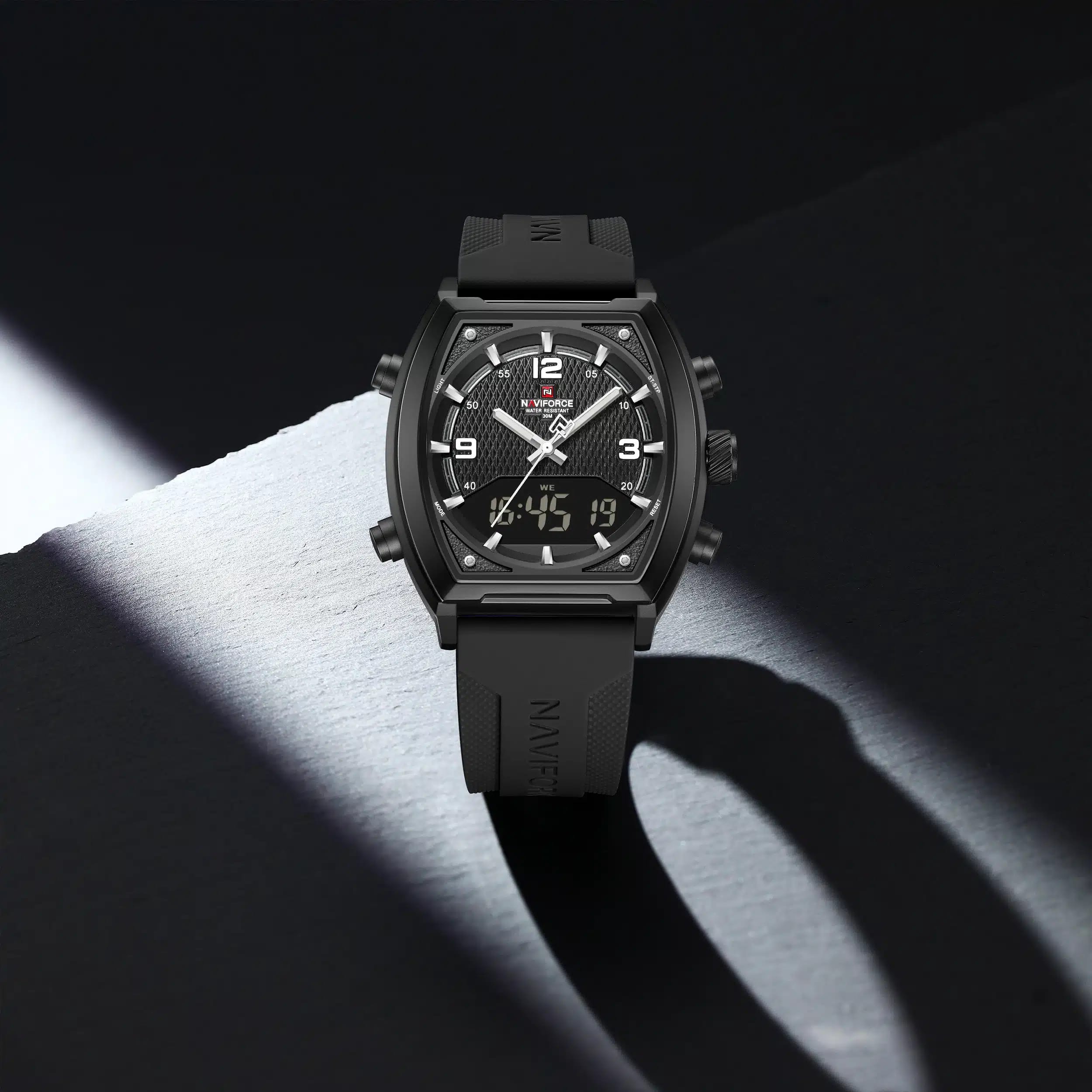 NaviForce NF9242 Black/White: The Ultimate Racing-Inspired Men’S Watch - image 4