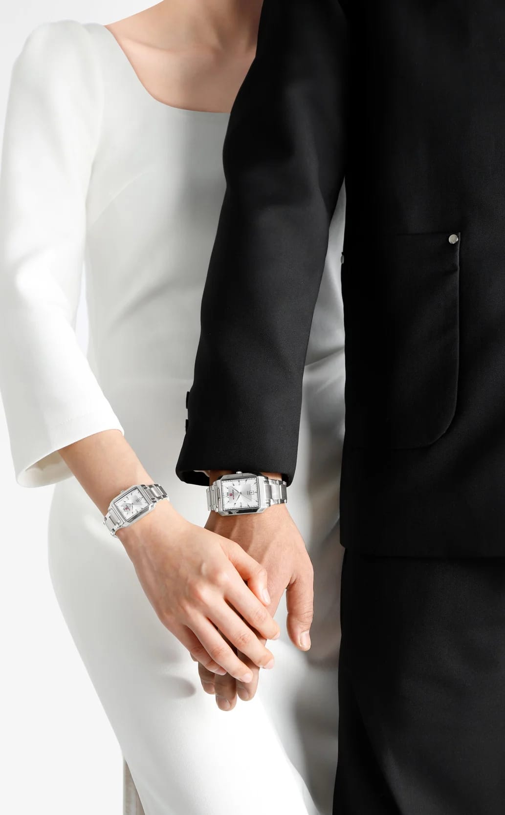NaviForce NF9251-Silver Couple Watch - image 3