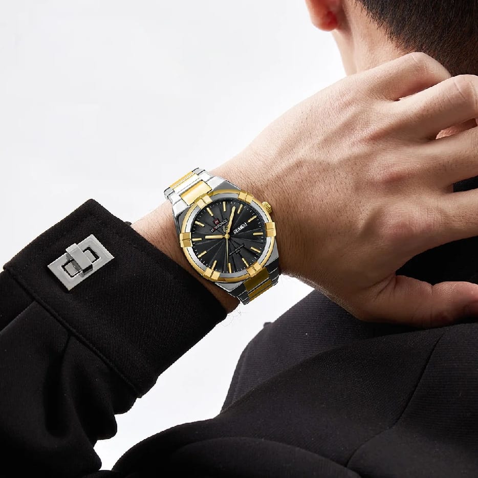 NaviForce Watch NF9218-Golden/Black - image 2