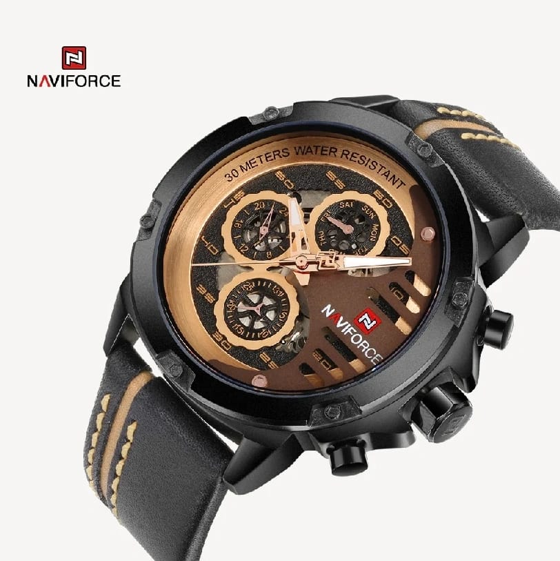 NAVIFORCE Watch NF9110-Black/RoseGold - image 1