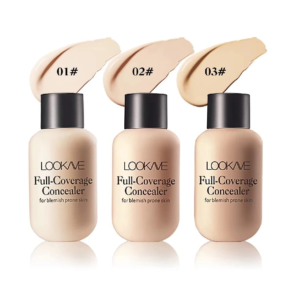 High Definition Waterproof Full Coverage Long Lasting Brighten Concealer Custom Logo Liquid Concealer Private Label - image 1