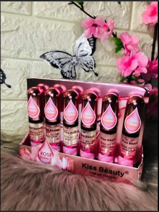 Rose lip oil for soft Smooth Luscious lips Beauty - image 2