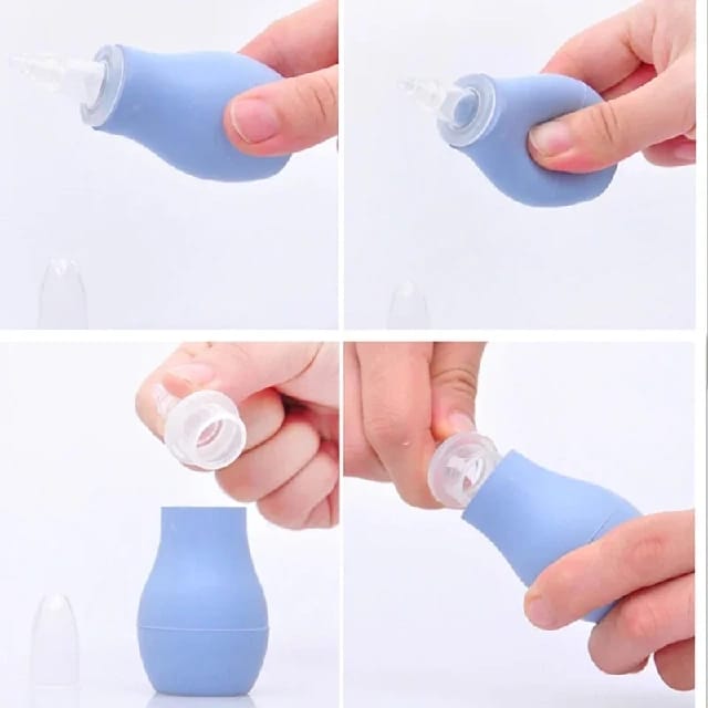 1 Piece Baby Nasal Aspirator - Nose Cleaner Mucus Suction Anti Back Flow Tube Suction New Born Infant - image 4
