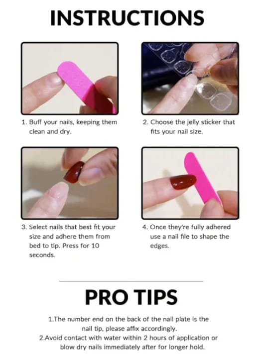 Instantly Upgrade Your Look With 24pcs Short Square French False Nail For Women And Girls 1pc Nail File & 1sheet Tape Press On Nails - image 5