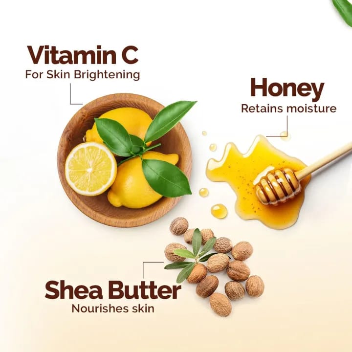 MammaEarth Vitamin C Daily Glow Body Lotion with Vitamin C & Honey (400ml) - image 3