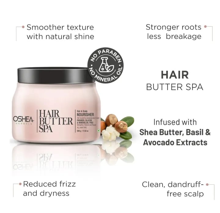 0SHEA HERBALS Hair Butter Spa (500g) - image 1