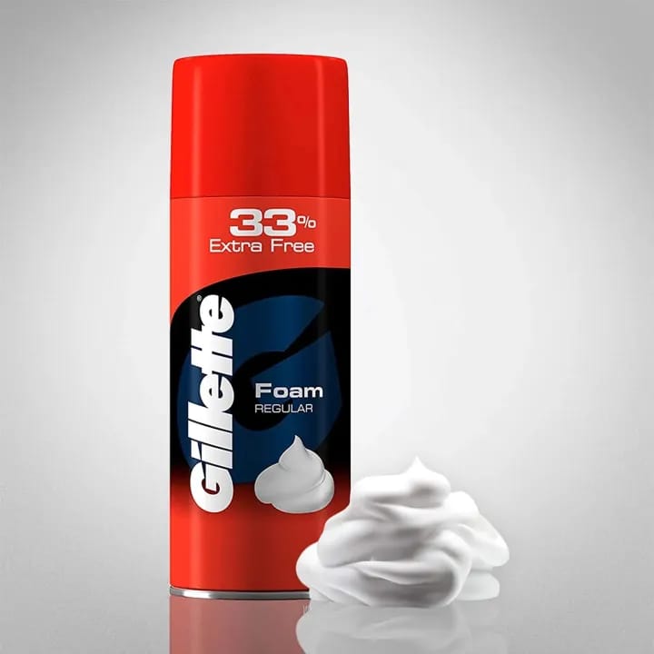 Gillettte Classic Regular Pre-Shave Foam - 418g - image 1