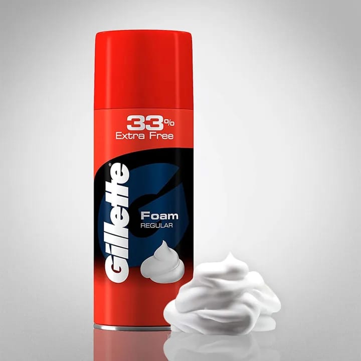 Gillettte Classic Regular Pre-Shave Foam - 418g - image 2
