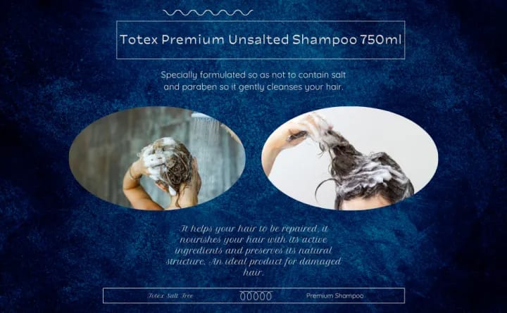 Totex Premium Shampoo for Hair Loss Control & Silky Hair (750ml) - image 4
