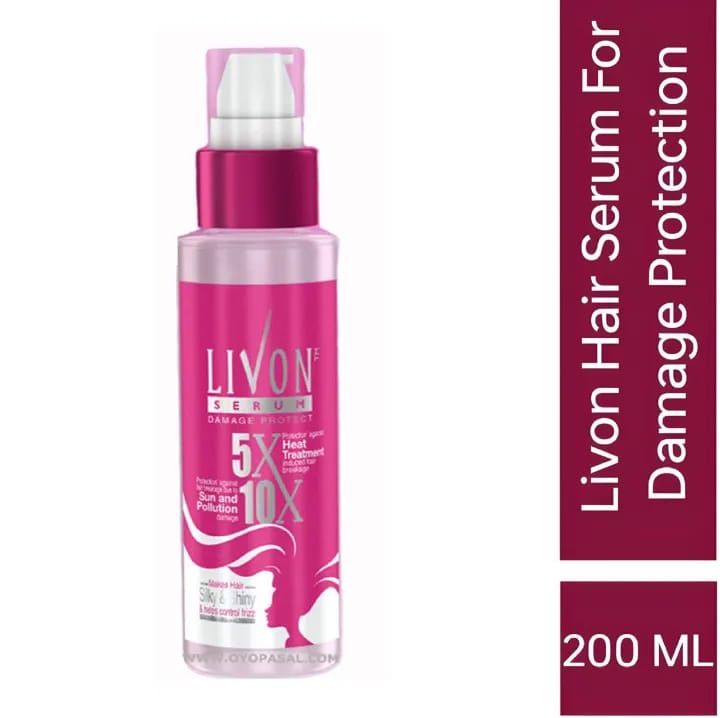 LIV0N Damage Protect Silky Hair Serum (200ml) - image 1