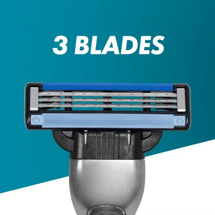 Gillette Mach 3 Men's Razor Blades - 4 Cartridge Refills - image 4