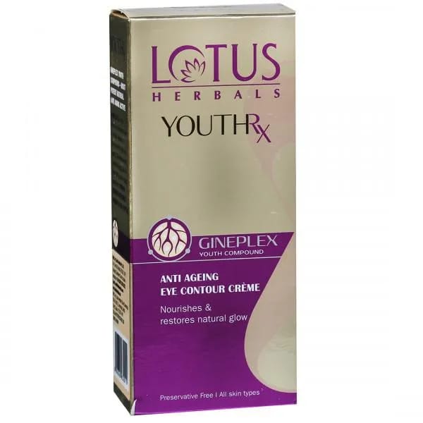 Lotus Herbals YouthRx Anti-Ageing Eye Contour Crème - 15ml - image 2