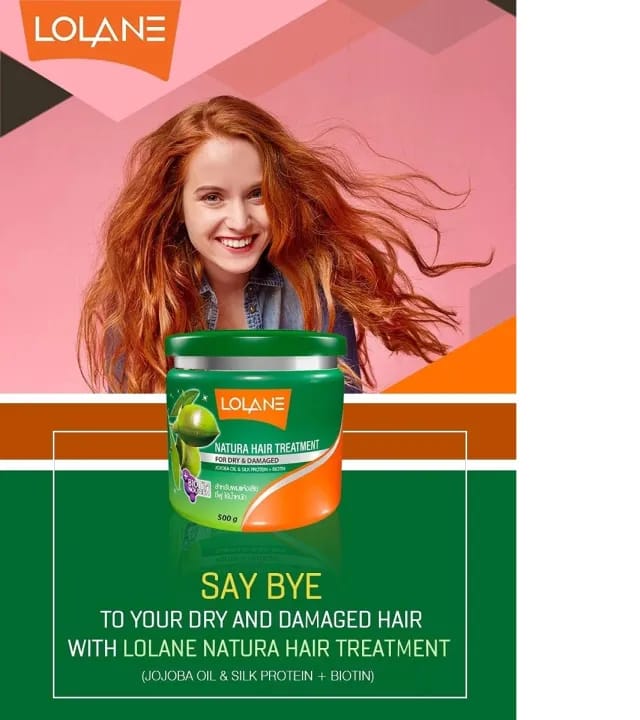 L0LANE NATURA DRY & Damaged Hair Treatment Conditioner Jojoba Oil & Silk Protein (500g) - image 4