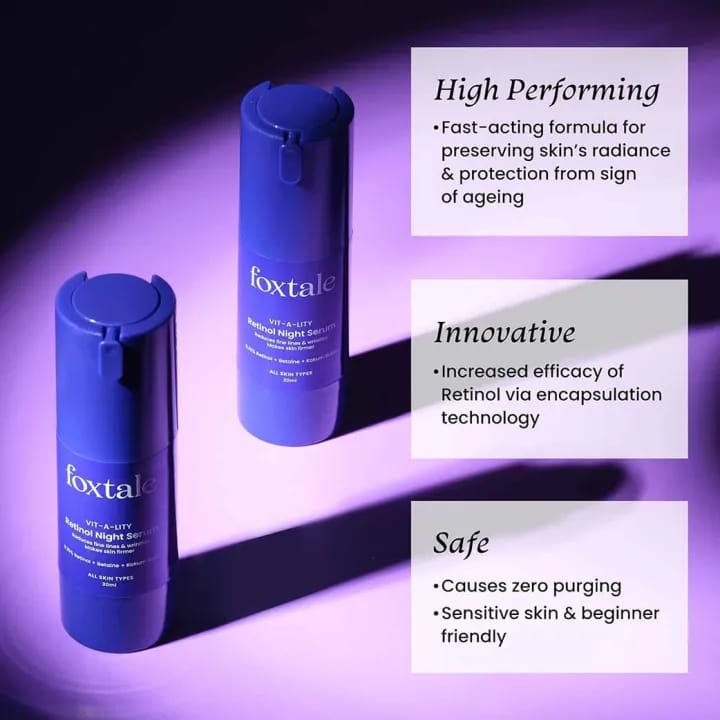 Foxtale 0.15% Encapsulated Retinol Night Serum (30ml) - image 2