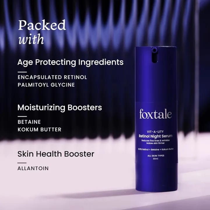 Foxtale 0.15% Encapsulated Retinol Night Serum (30ml) - image 4