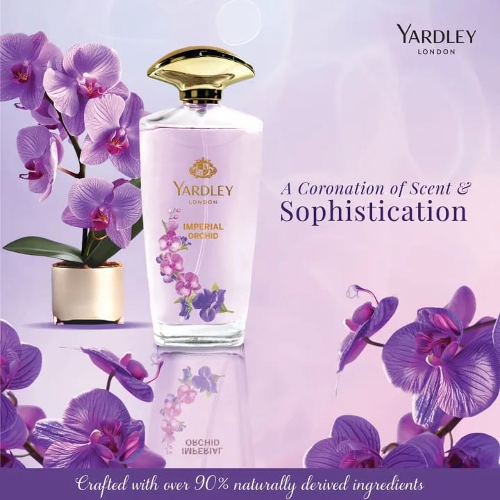 Yardley Imperial Orchid Eau De Toilette for Women (100ml) - image 1