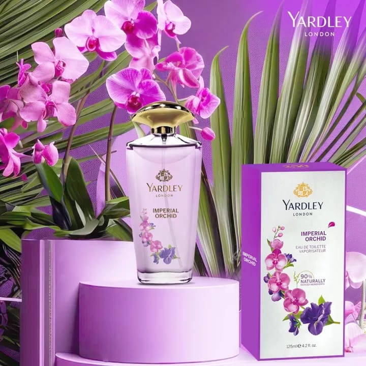 Yardley Imperial Orchid Eau De Toilette for Women (100ml) - image 3