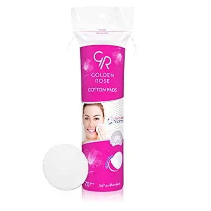 Golden Rose Cosmetic 100% Pure Cotton Pads (70 pcs) - image 2