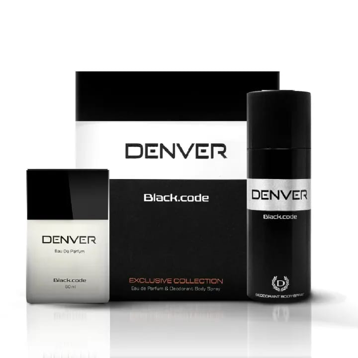 Denver Sporting Club Black Code Perfume and Deo Combo Set - 60ml & 150 ml - image 3