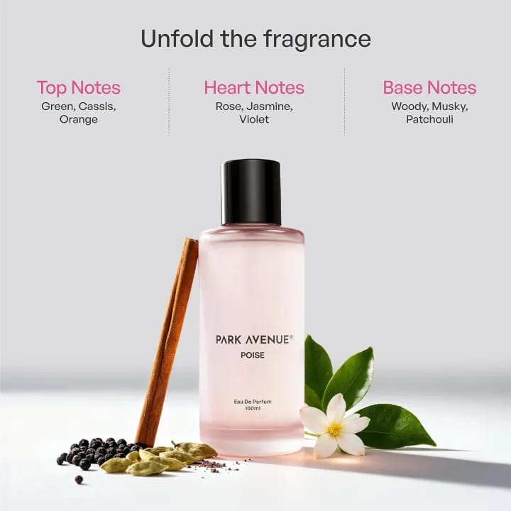 Park Avennue Poise Luxury Eau De Parfum For Her (100ml) - image 2