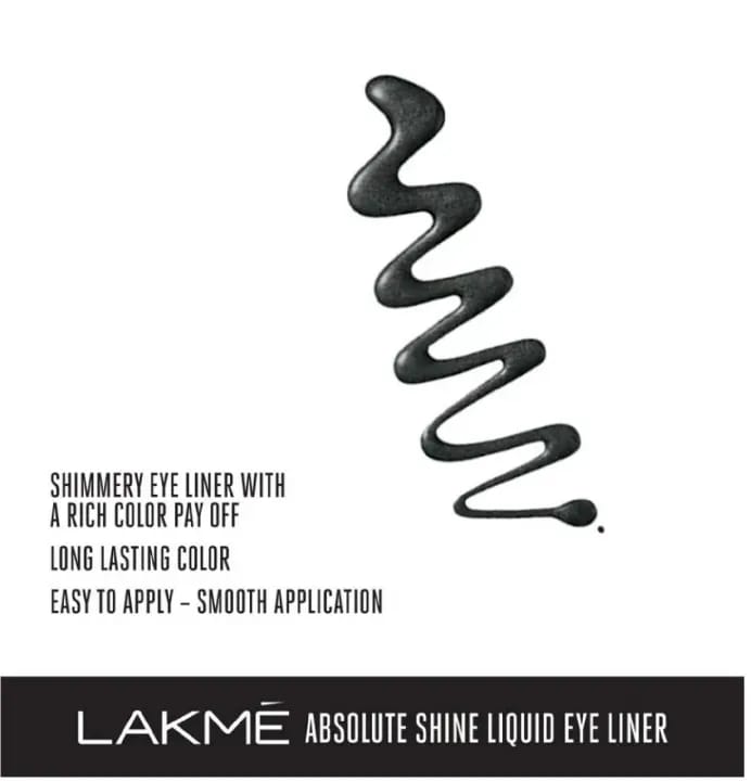 Lakme Absolute Shine Liquid Eye Liner - Black (4.5ml) - image 5