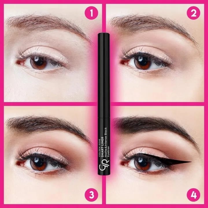 Golden Rose Smart Liner Matte & Intense Black Eyeliner (0.9g) - image 3