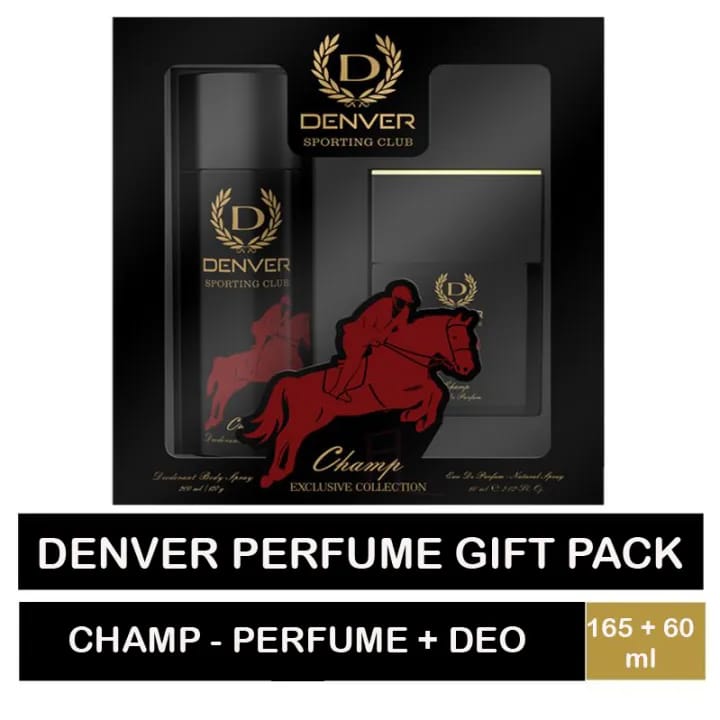 Denver Sporting Club Champ Perfume and Deo Combo Set - 60ml & 165 ml - image 1