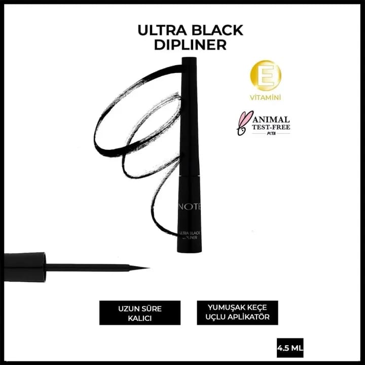 Note Ultra Black Dip Liner - 4.5 ml - image 2